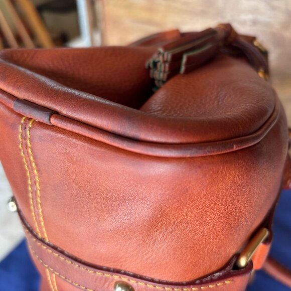 Dooney & Bourke Florentine Leather Satchel/Shoulder Bag/Crossbody Bag - Picture 10 of 16